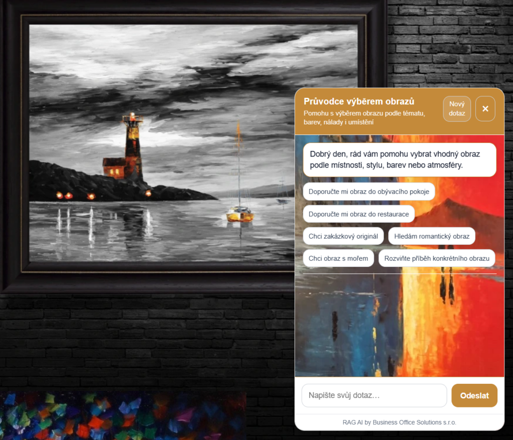 RAG AI chat asistent Business Office Solutions s.r.o.