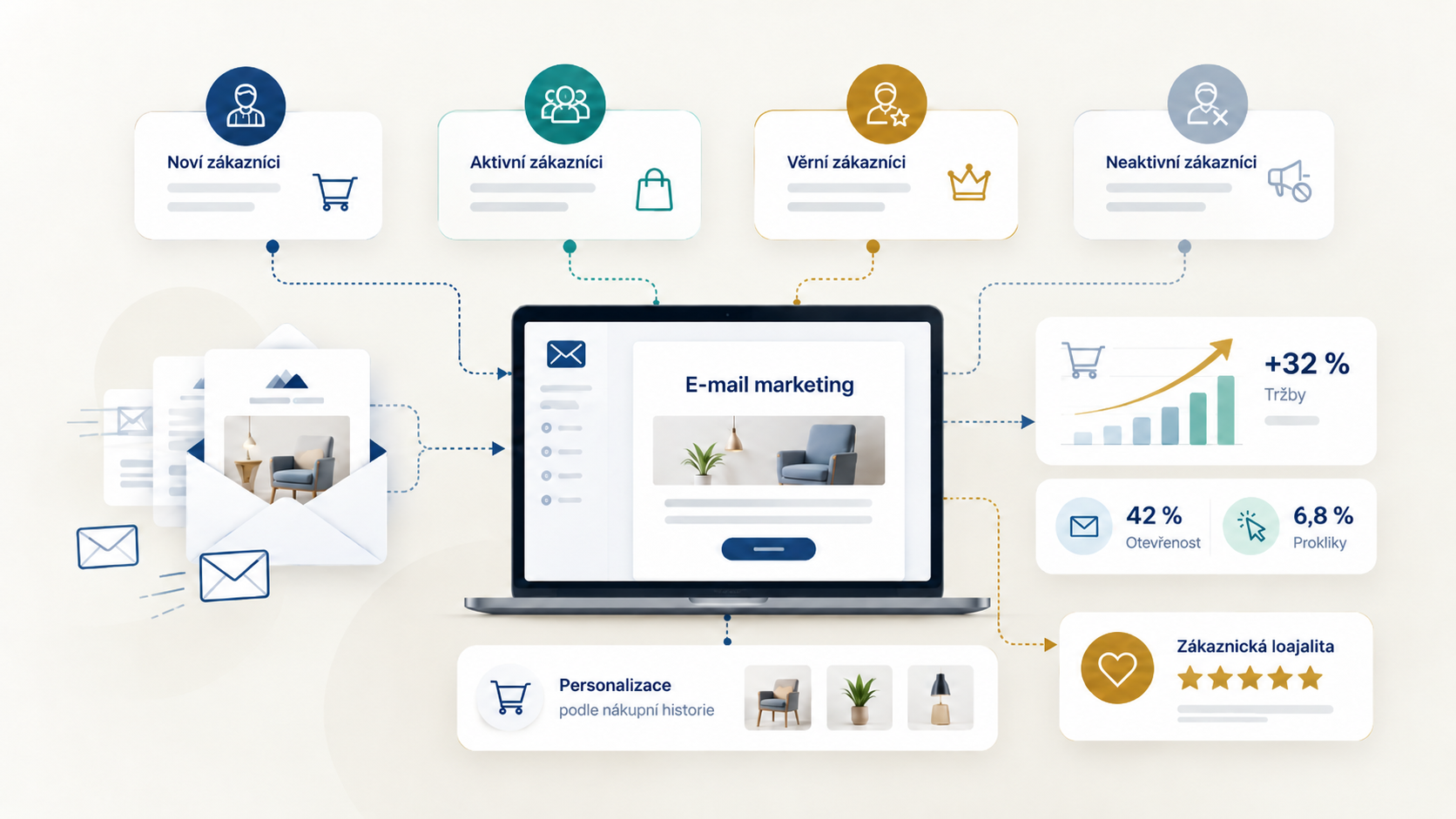 Email Marketing - Segmentace a Personifikace Business Office